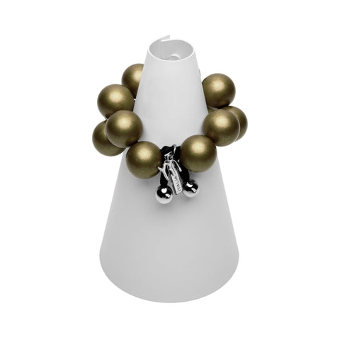 Bracelet with Metal Resin Balls