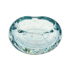 Blenko free form controlled bubble ashtray