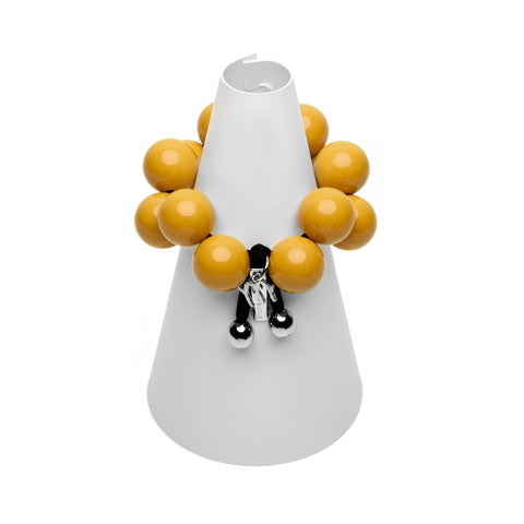 Bracelet with Colored Resin Balls