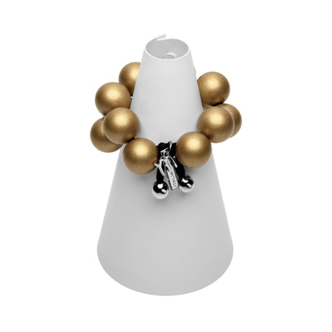 Bracelet with Metal Resin Balls