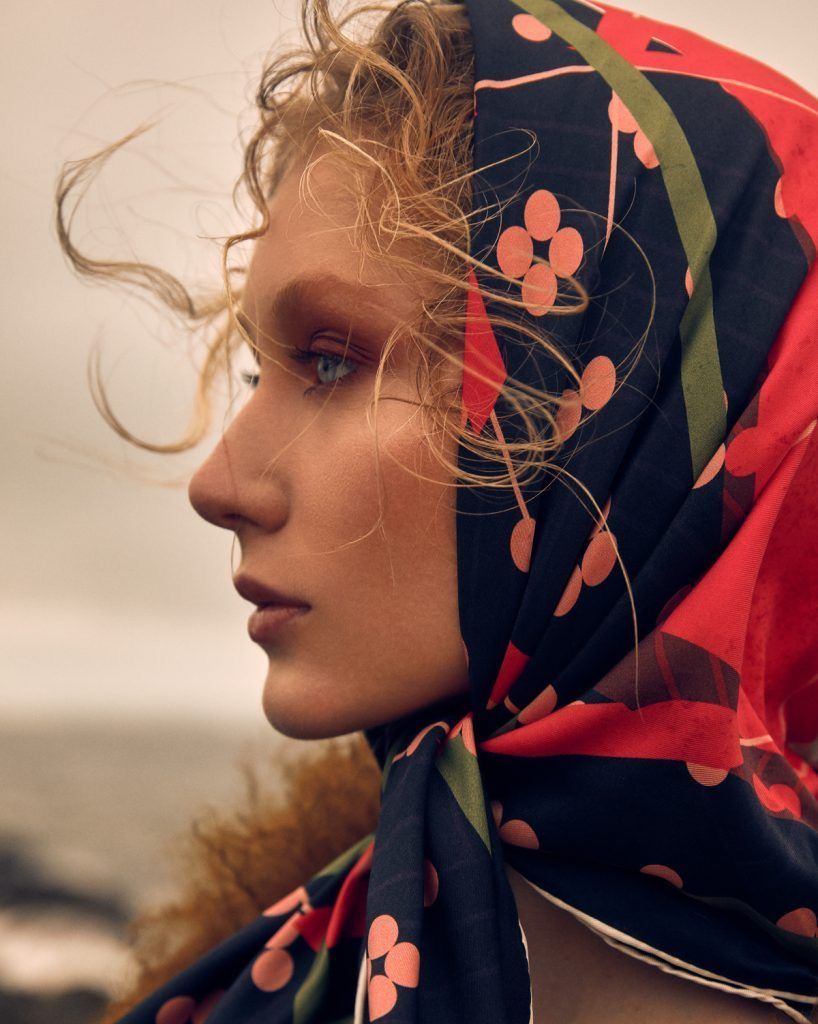 Scarves and Sips in The Garden