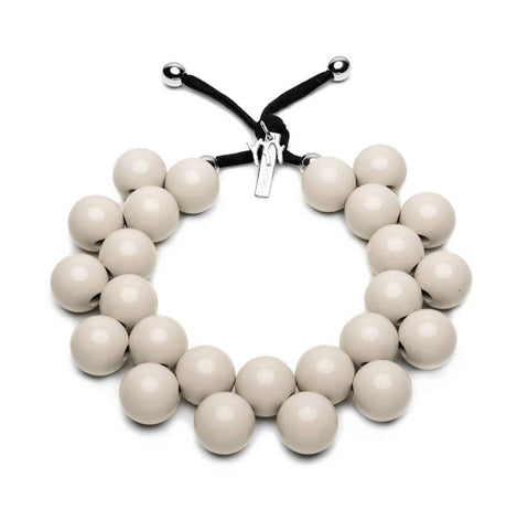 Color Necklace with Resin Balls