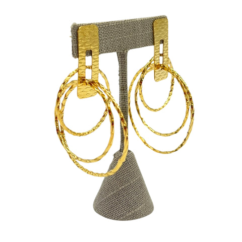 Gold Rings Earrings
