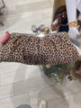 Cheetah print clutch