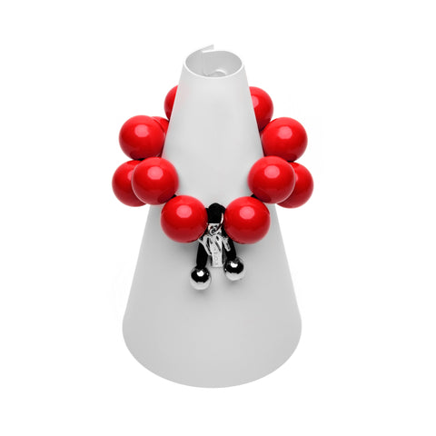 Bracelet with Colored Resin Balls