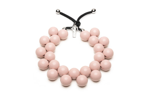 Color Necklace with Resin Balls