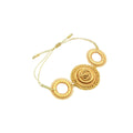 Romance Bracelet with Gold Thread