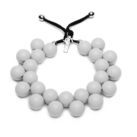 Color Necklace with Resin Balls