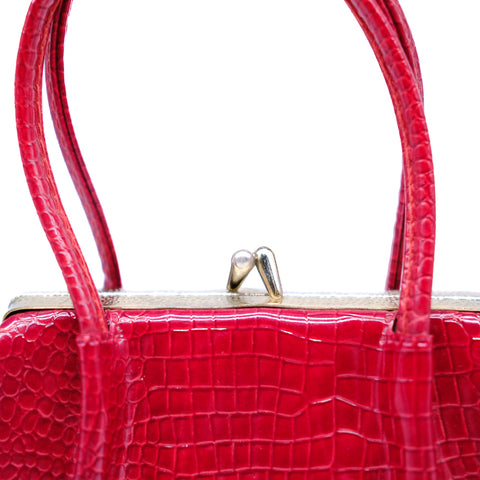 Vintage Mini Red Handbag