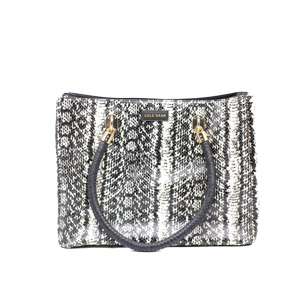 Cole Haan Snake Skin Shoulder Bag