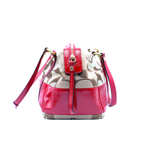 Red Coach Handbag