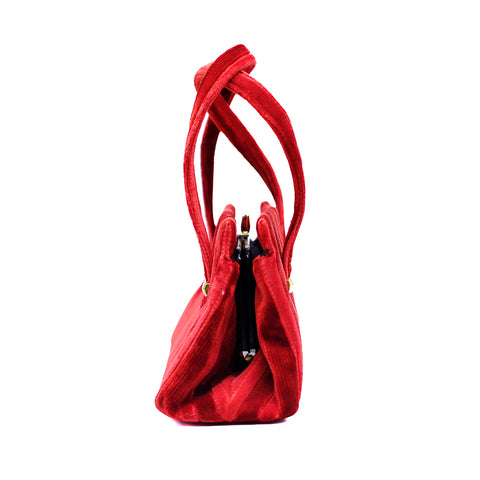 Red Velvet Bag
