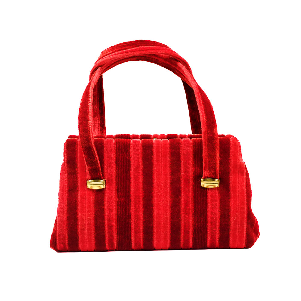 Red Velvet Bag