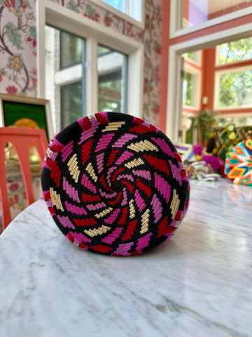 SUSU Mini with Tagua - Pinks and Black