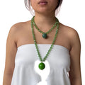 Bella Sphera Necklace Greens