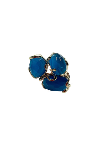 Gem Ring Blue