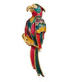 Vintage Brooch Parrot