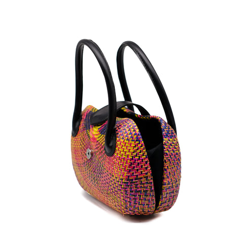 Colorful Woven Handbag
