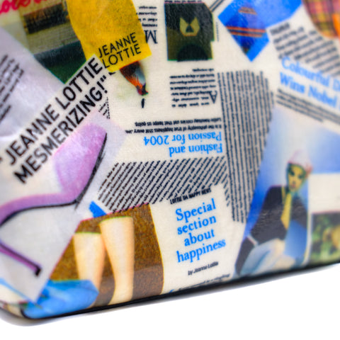 Black Magazine Clutch