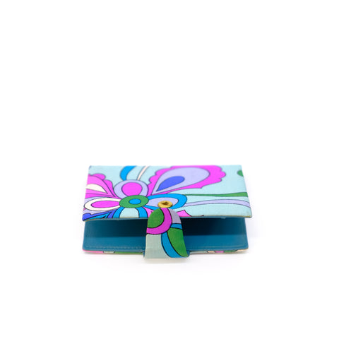 Pucci Patterned Silk Vintage Cardholder