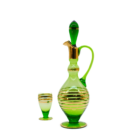 Emerald Luxe Decanter Set