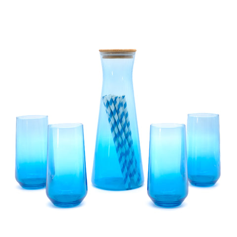 Aqua Glow Carafe Set