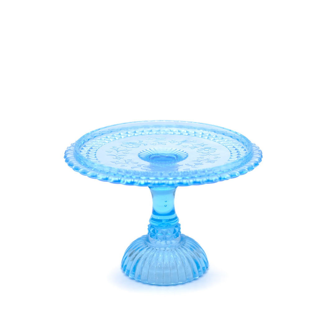 Blue Daisy Cake Stand