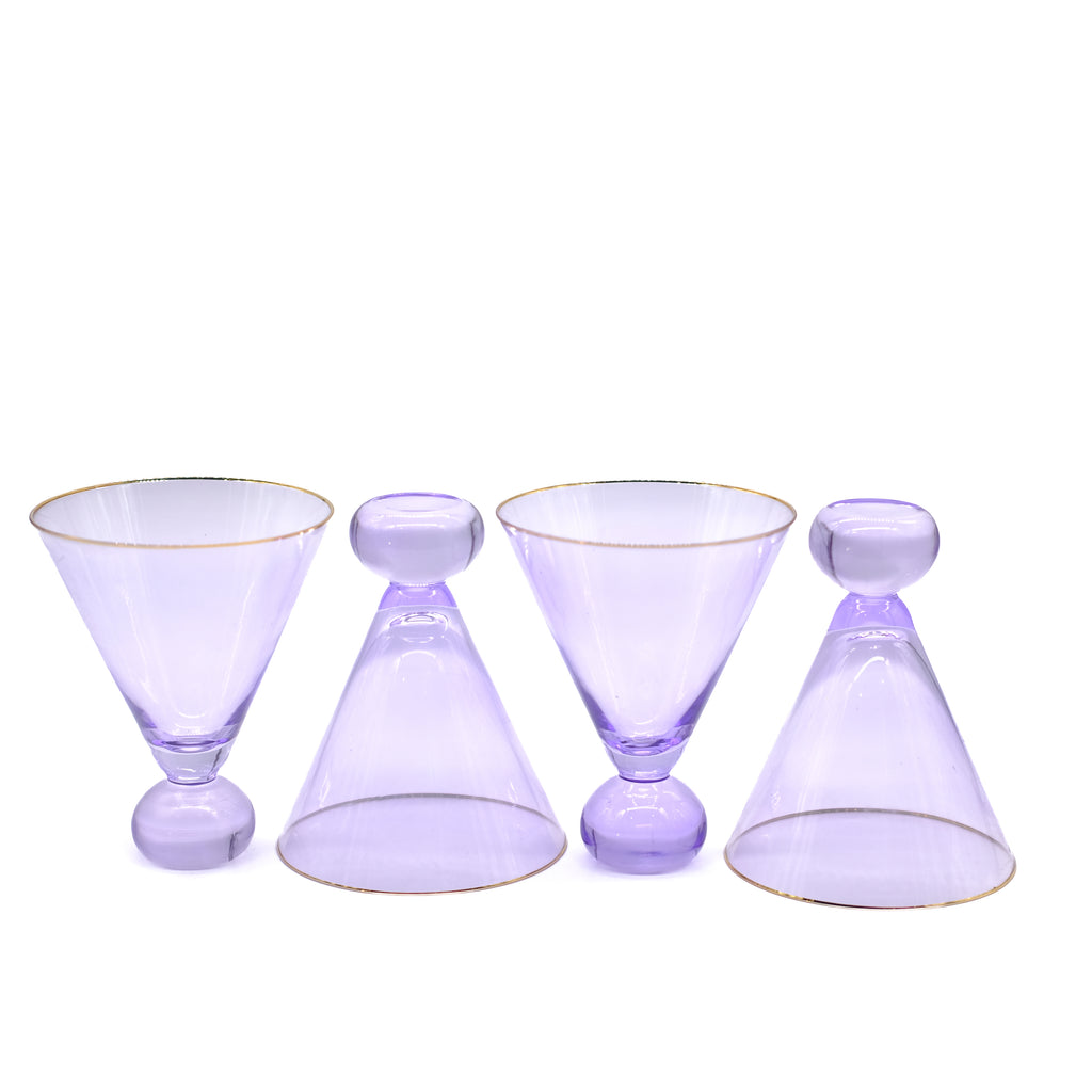 Lavender Haze Martini Set