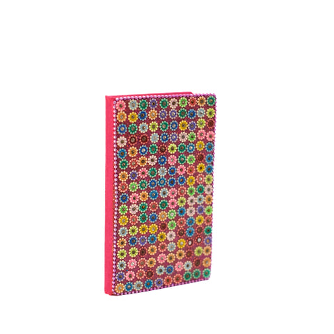 Floral Grid Mini Notebook