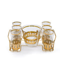 Golden Era Glassware set