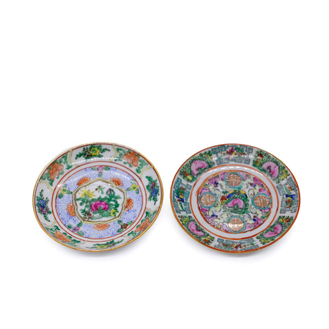 Mini Floral Plates - medium