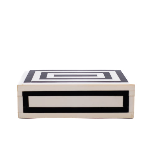 Black and White Decorative Box