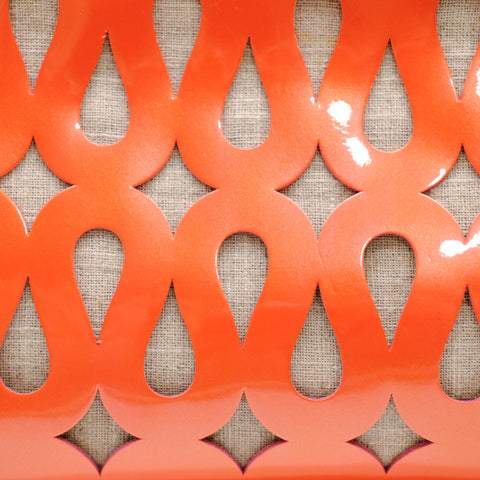 Vintage Orange Clutch