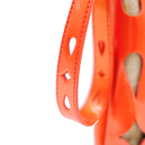 Vintage Orange Clutch