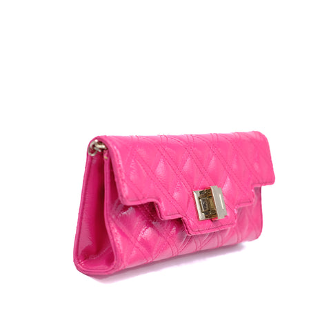 Lipstick Pink Clutch