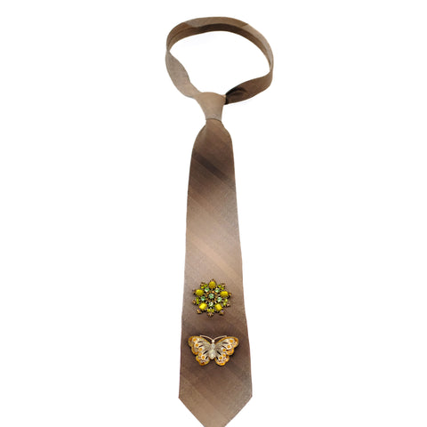 Mocha Garden Tie