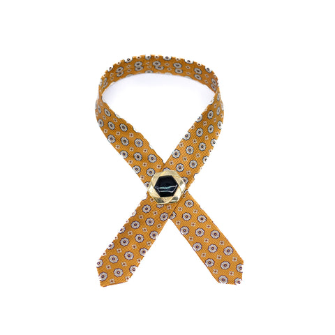 Mini Rust Medallion Tie