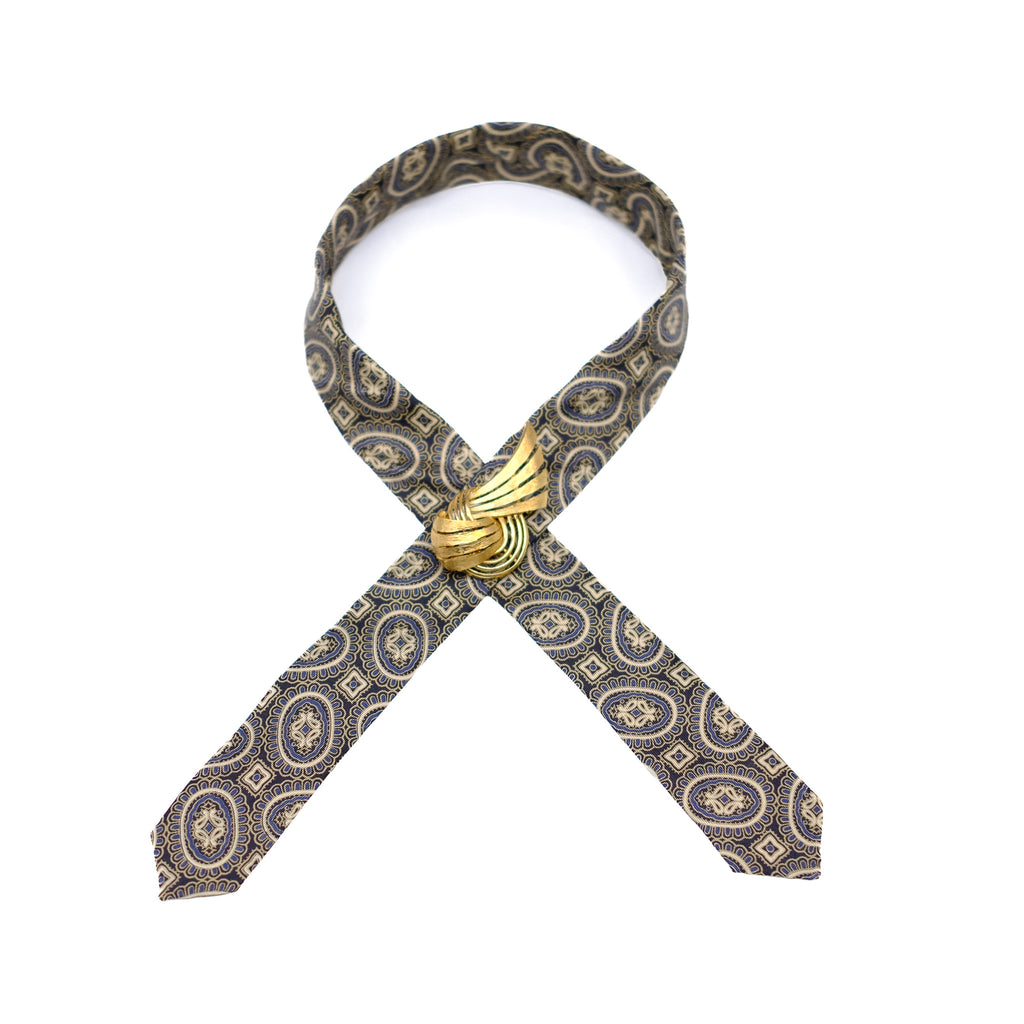 Mini Medallion Tie
