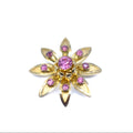 Pink Flower Brooch