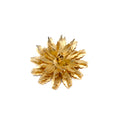 Gold Flower Brooch