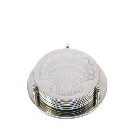 Etched Shell Coasters