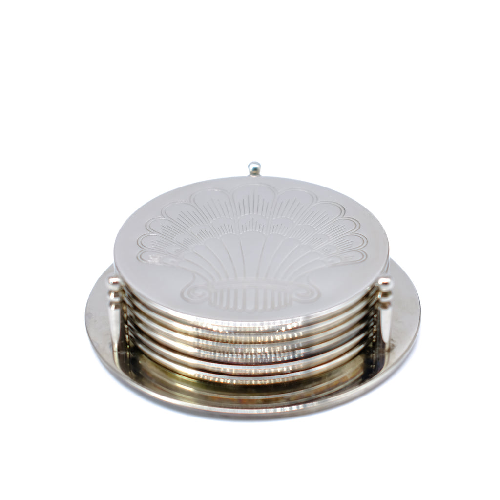 Etched Shell Coasters