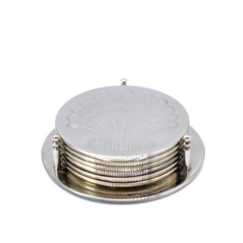 Etched Shell Coasters
