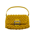 Yellow Crochet Bag