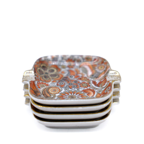 Mini Paisley Ashtray Set