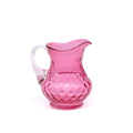FENTON Cranberry Glass Cream Pitcher