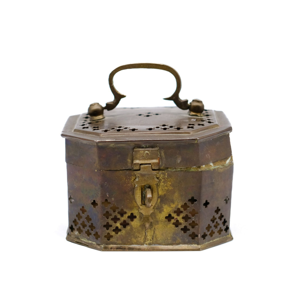 Vintage Metal Cricket Box