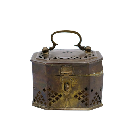 Vintage Metal Cricket Box