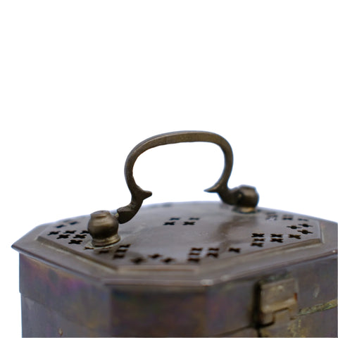 Vintage Metal Cricket Box