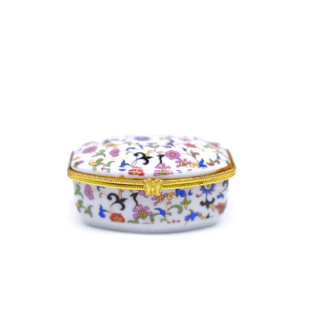 Porcelain Pill Box